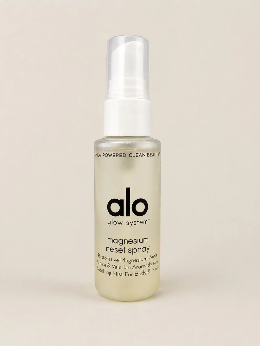 NWOT Alo Glow System Magnesium Reset Spray - Travel Size